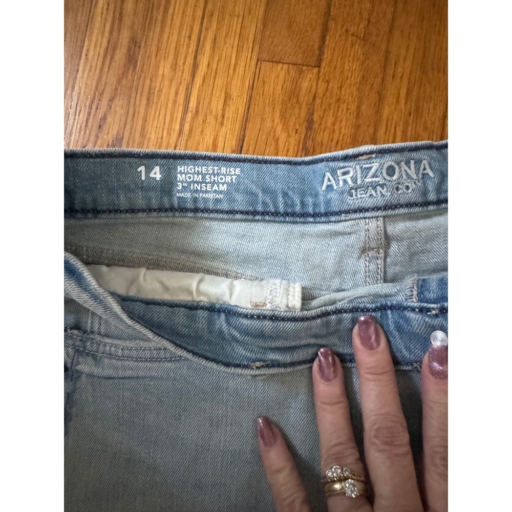 Arizona‎ Womens Highest Rise-Juniors Denim Short - Picture 3 of 4